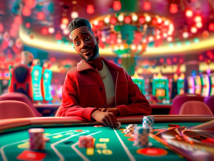 Roda American Roulette dengan dua slot nol di platform happybet